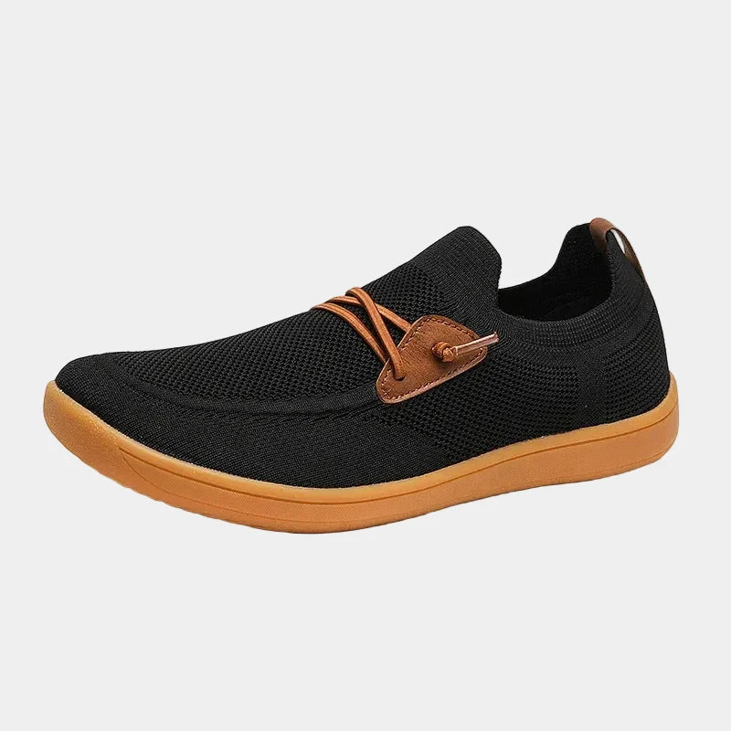 Men's Slip-On Mesh Trainers with Chunky Sole