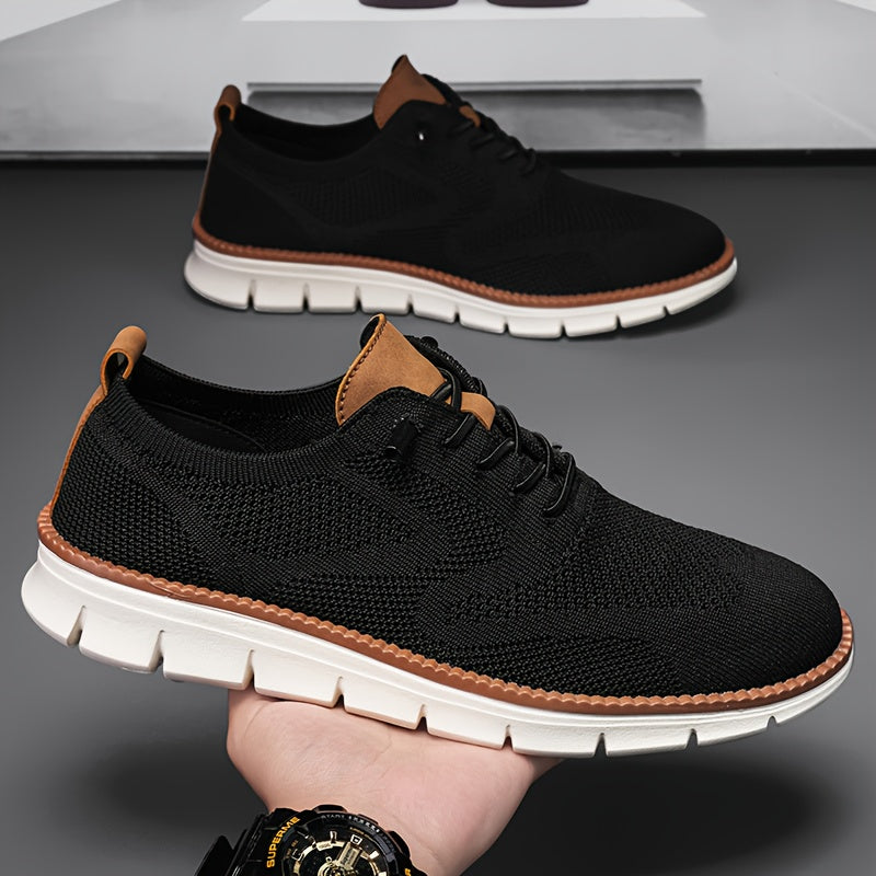 Men's Lightweight Mesh Trainers | Lace-Up Sneakers