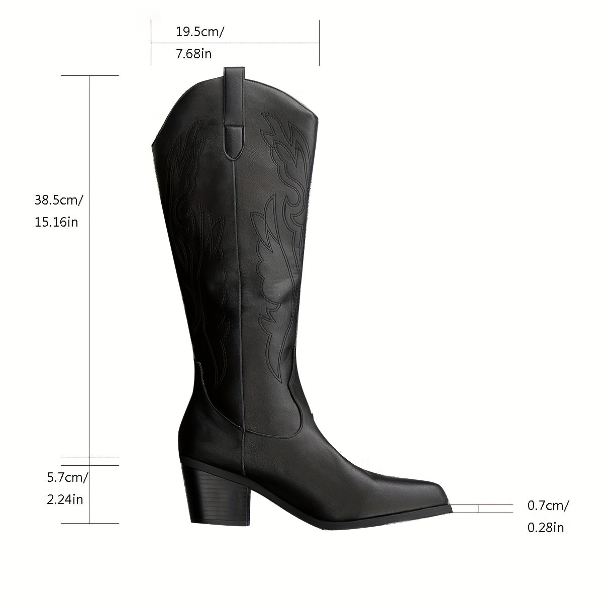 Women’s Knee-High Western Cowboy Boots