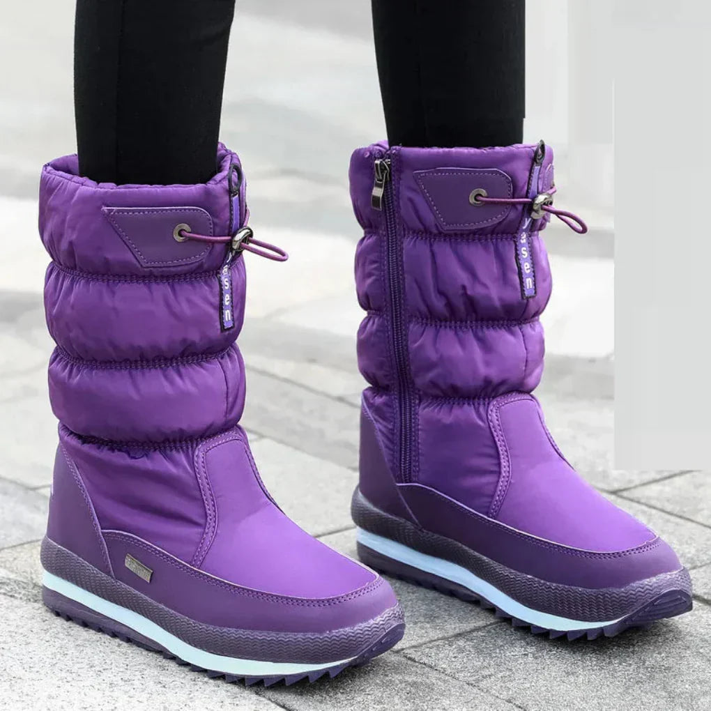 Women's Waterproof Snow Boots | Plush Lined Winter Boots