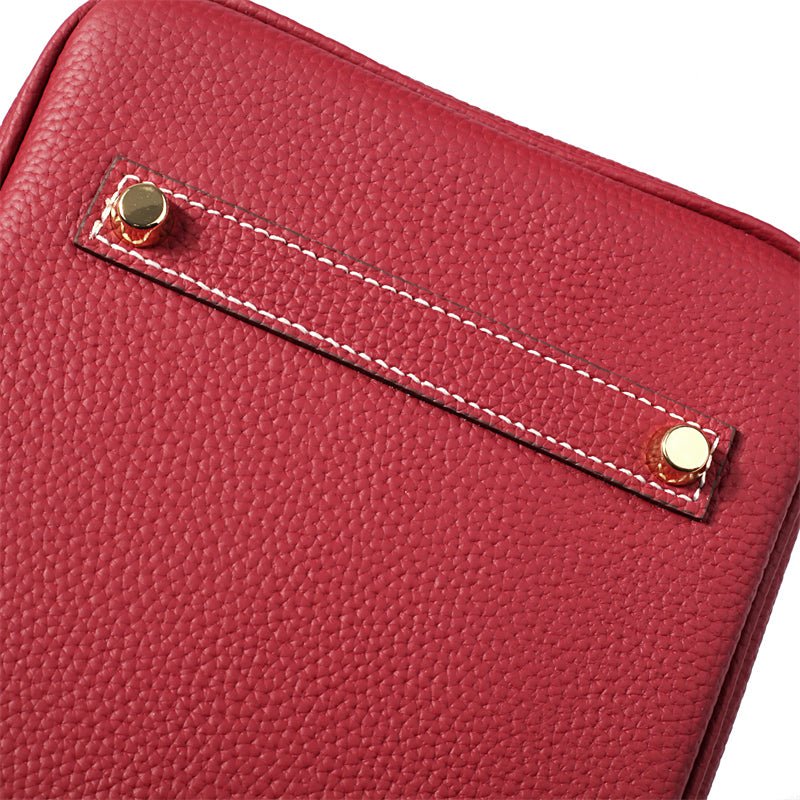 Top-Handle Tote Bag with Padlock Detail