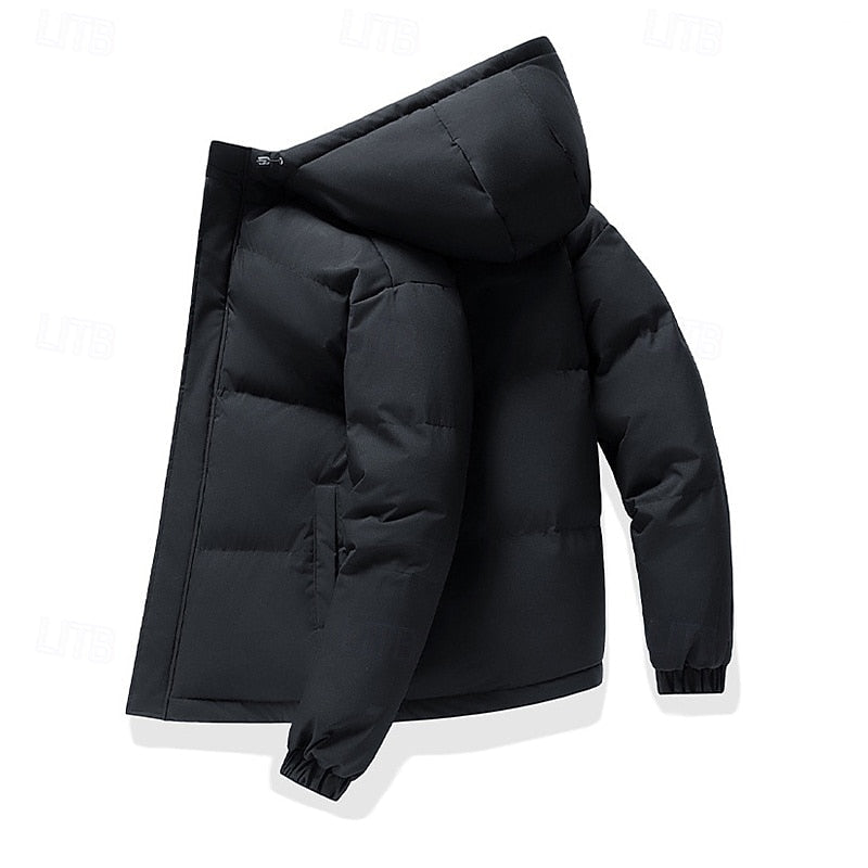 Doudoune à capuche pour femme | Manteau d’hiver matelassé