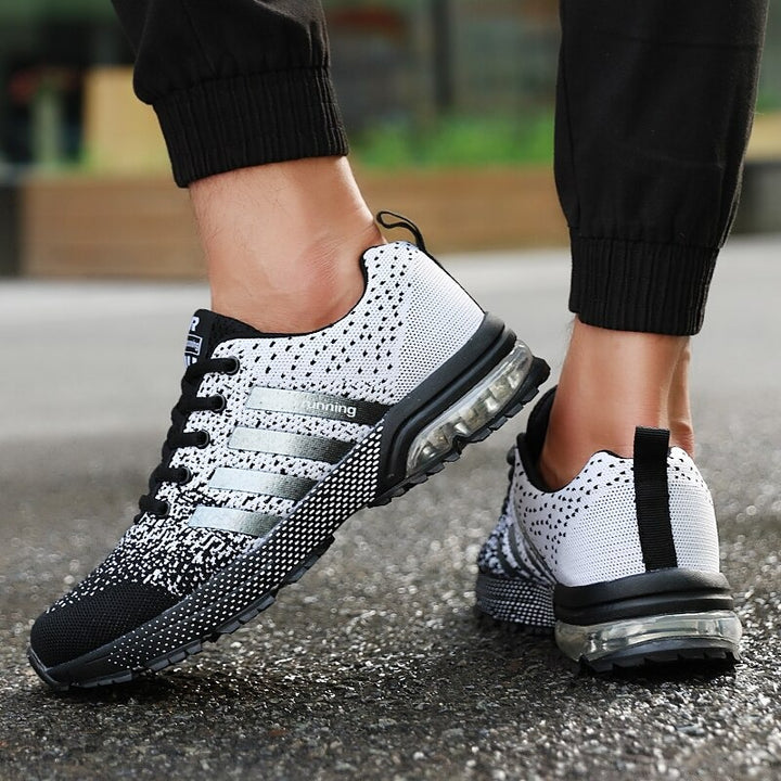 Men's Lightweight Running Trainers with Cushioned Sole