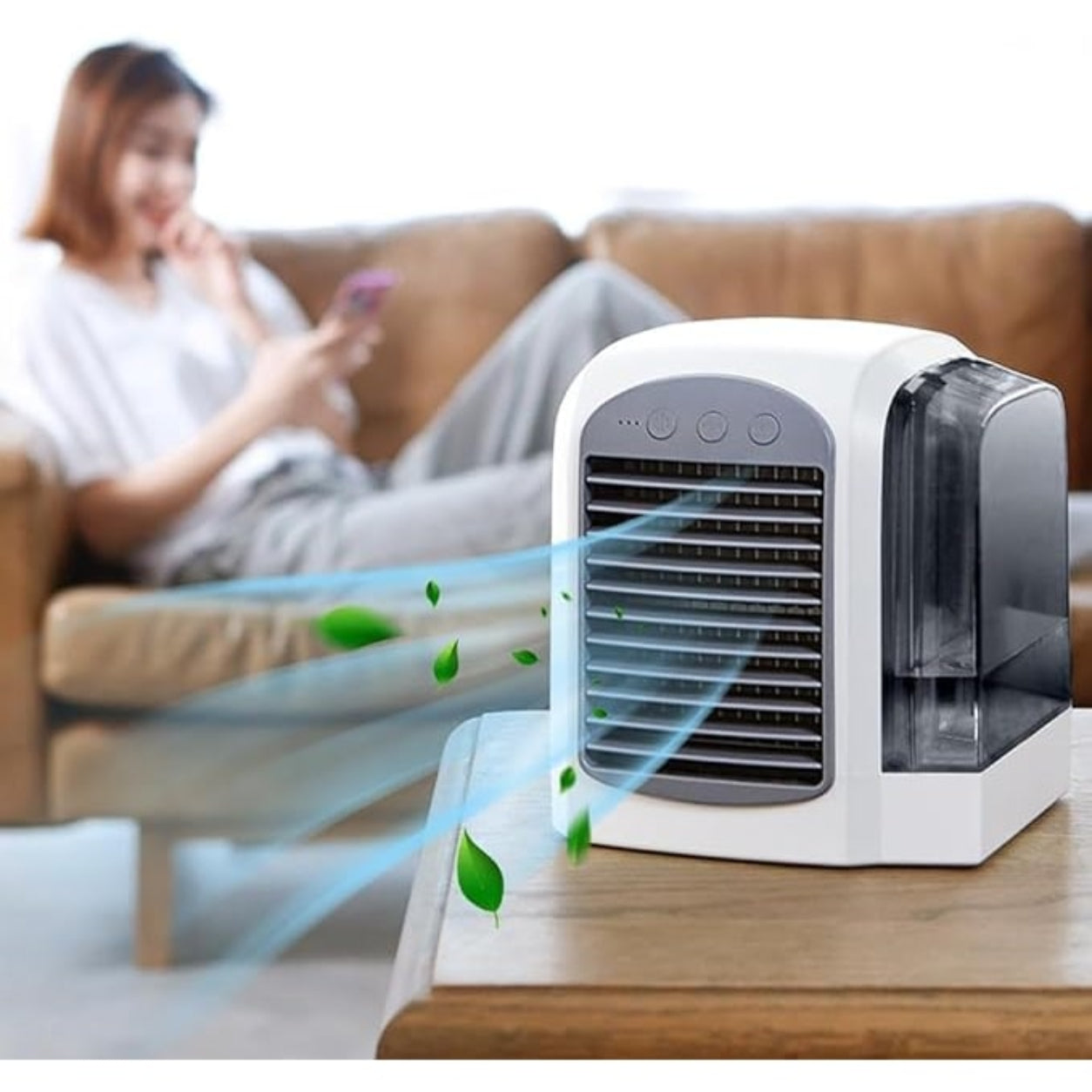 Desktop Air Cooler with Humidifier Function