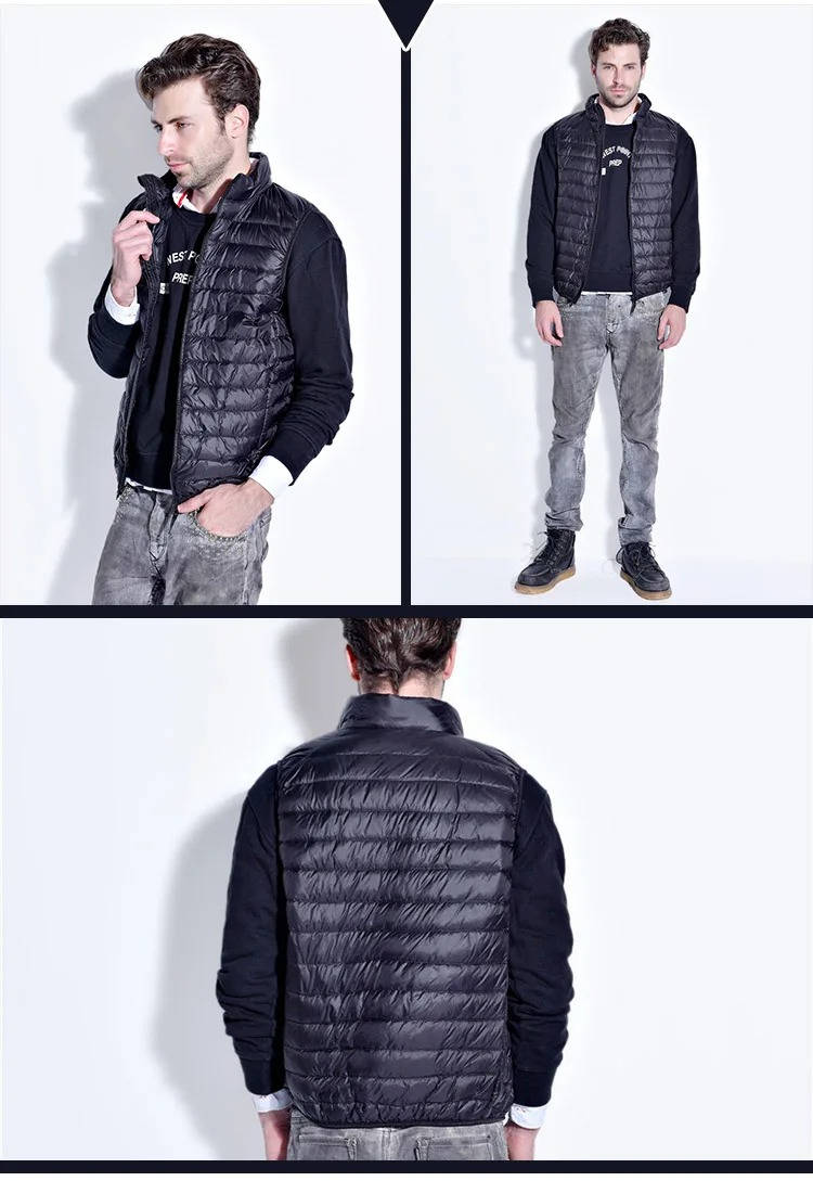 Men's Lightweight Packable Down Vest