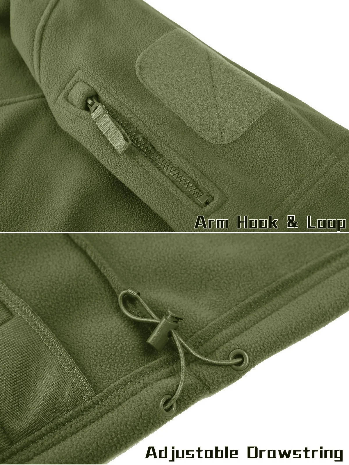 Men's Full-Zip Fleece Jacket | Everyday Utility Style