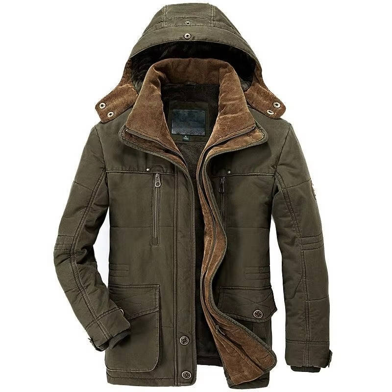 Men's Fleece-Lined Winter Parka