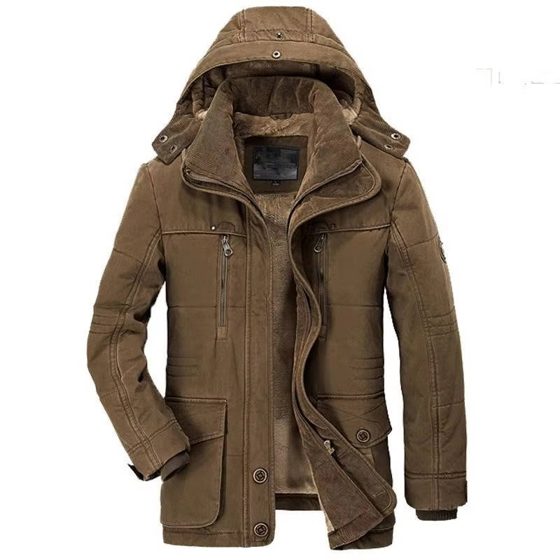 Men's Fleece-Lined Winter Parka