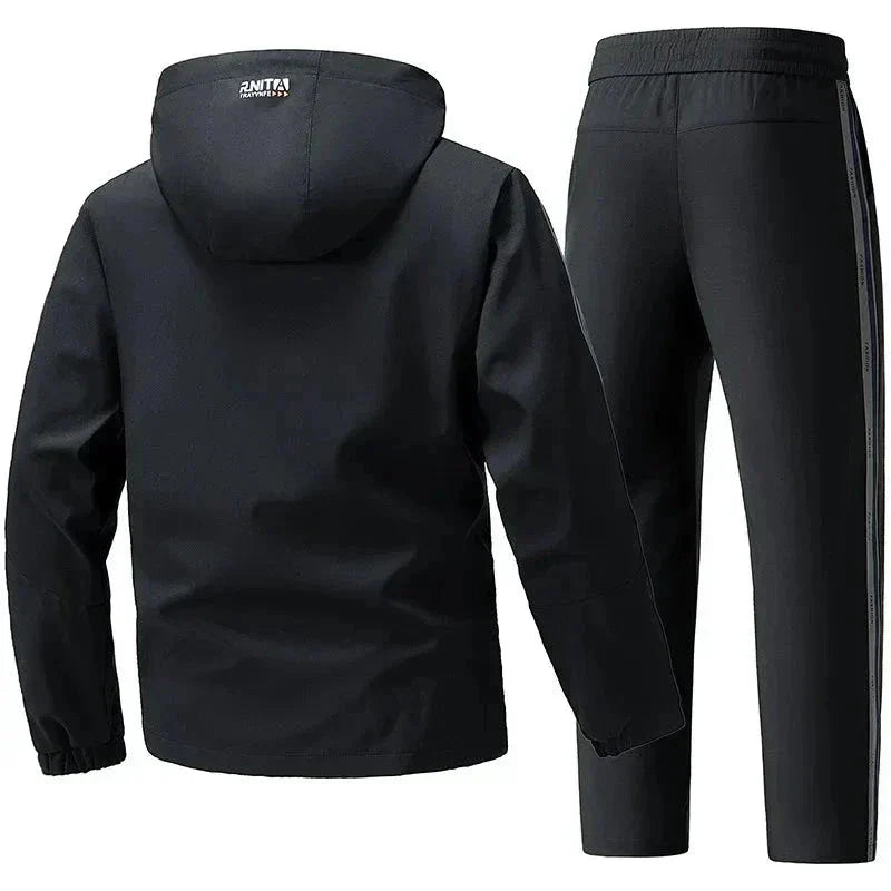 Men’s Hooded Zip Jacket & Track Trousers Set