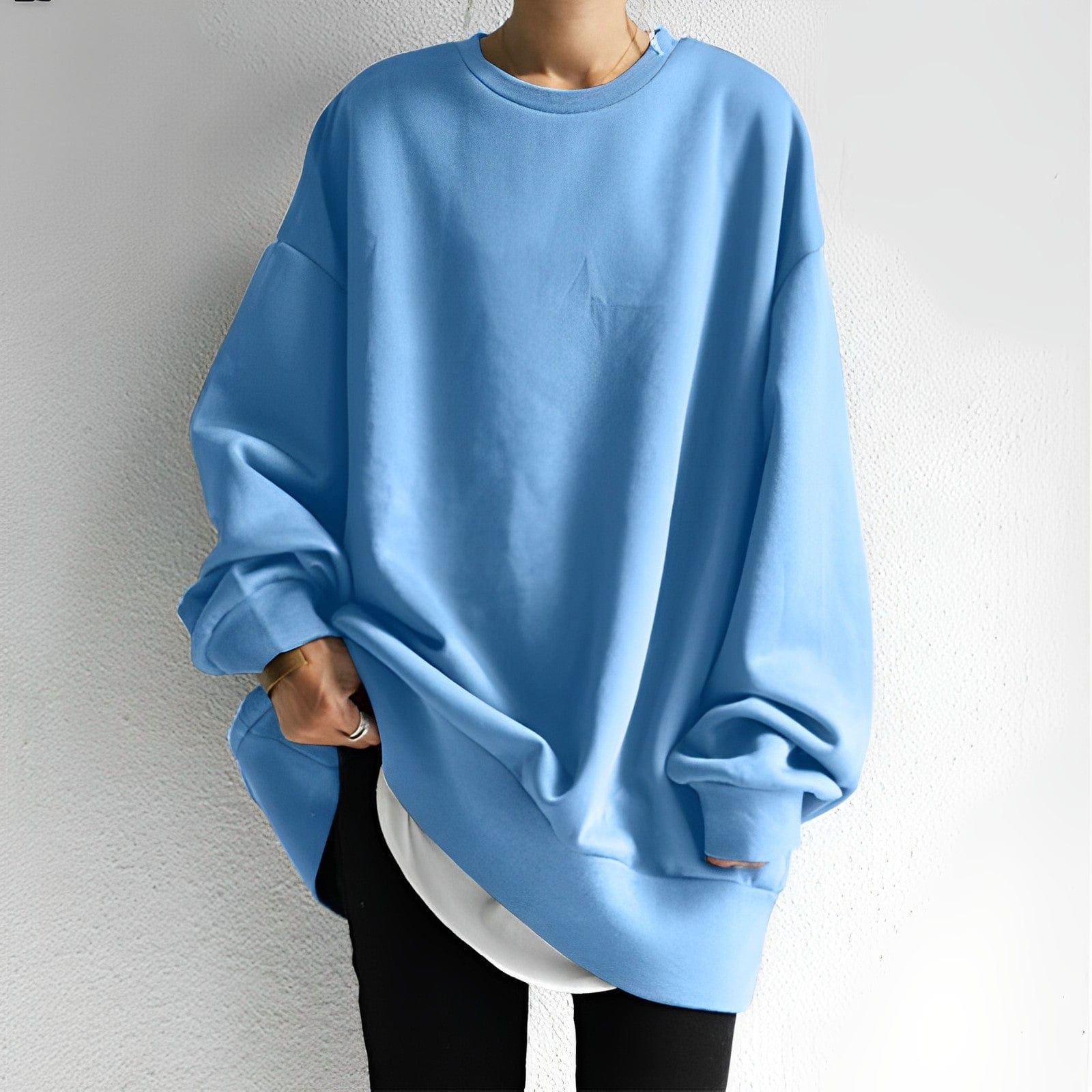 Women’s Oversized Crew Neck Sweatshirt