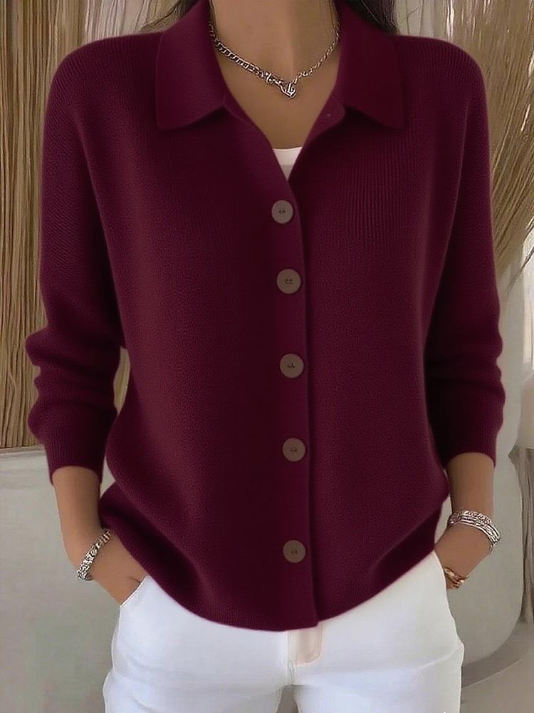 Women's Button-Up Cardigan | Soft Knit Autumn Sweater