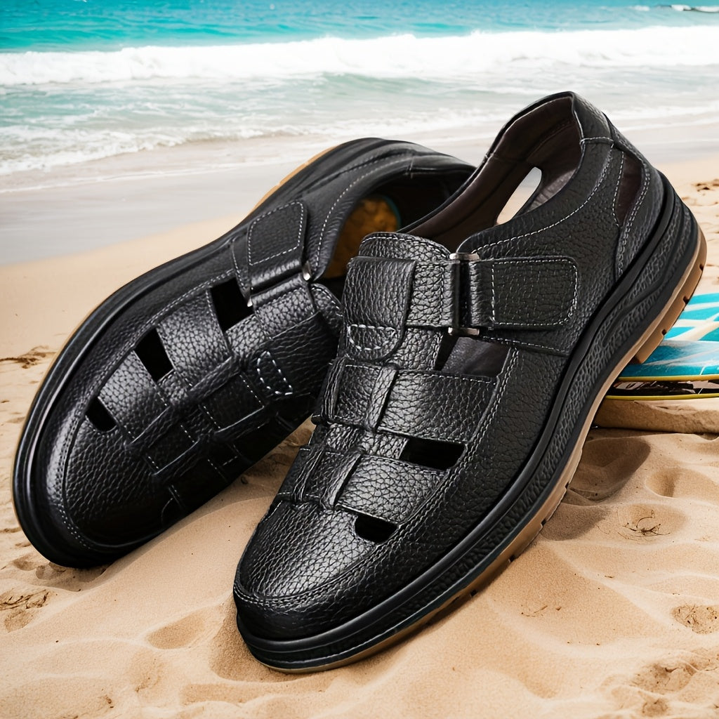 Fisherman Sandals with Woven Straps
