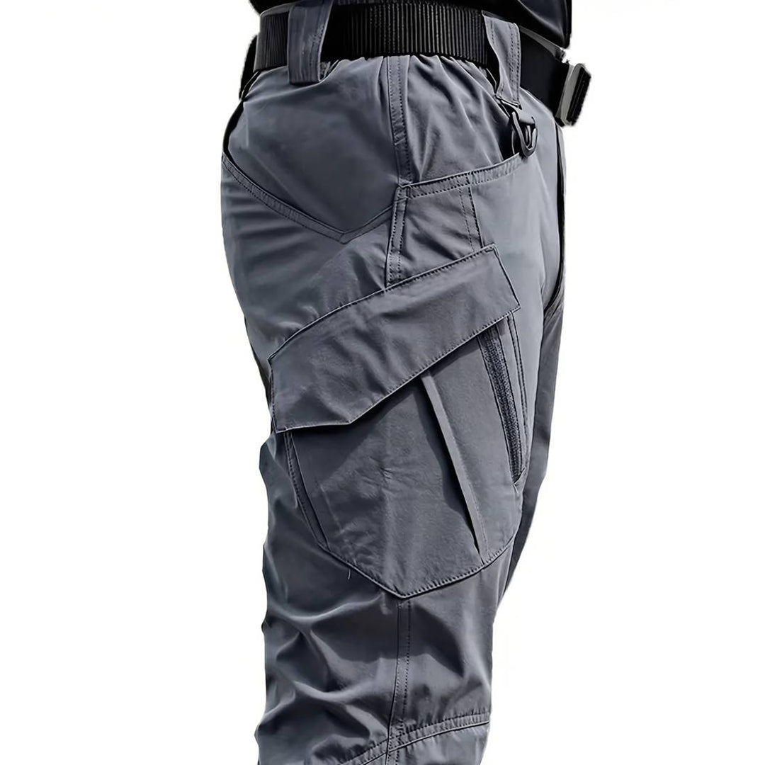 Pantalon cargo imperméable pour homme | Léger, à poches multiples