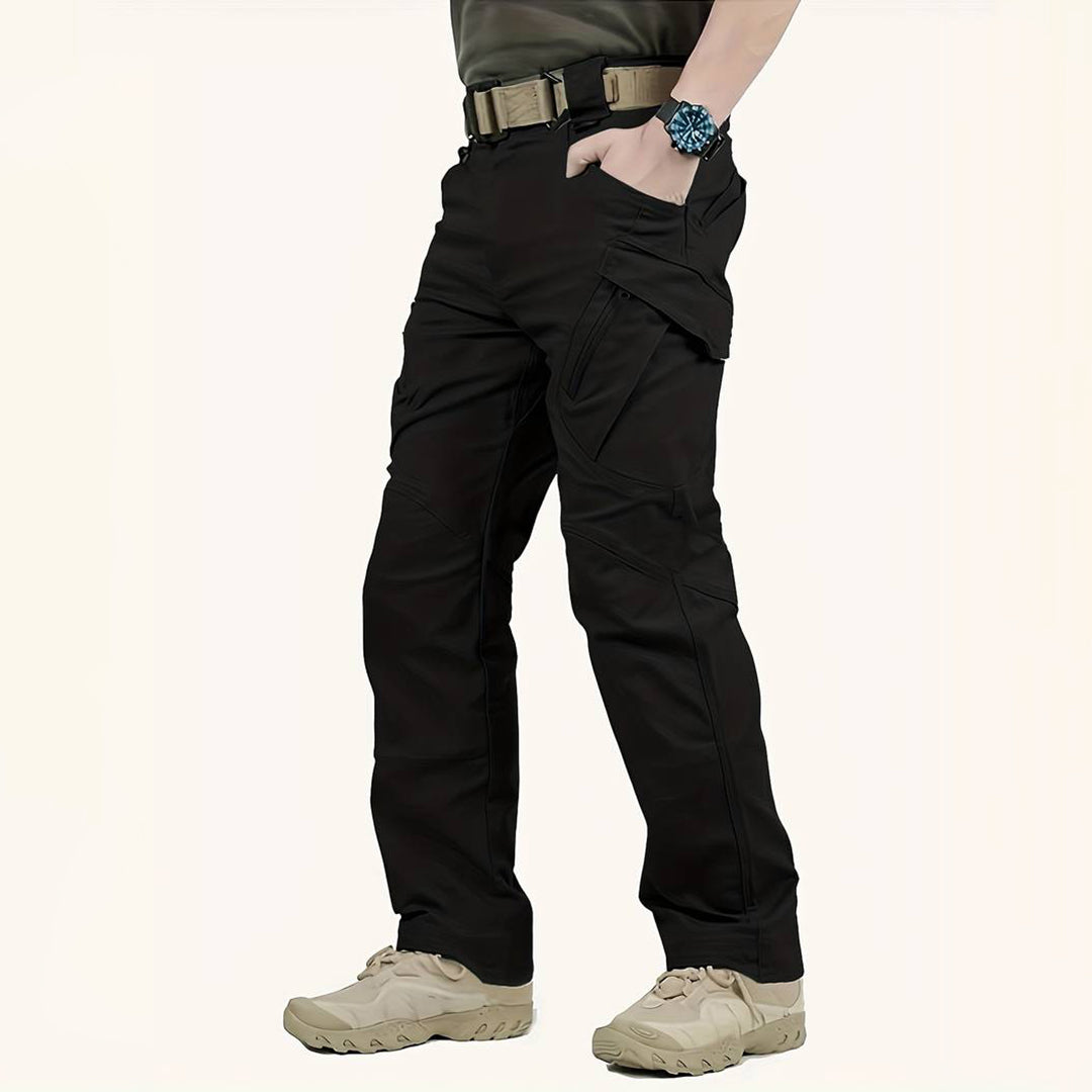 Pantalon cargo imperméable pour homme | Léger, à poches multiples