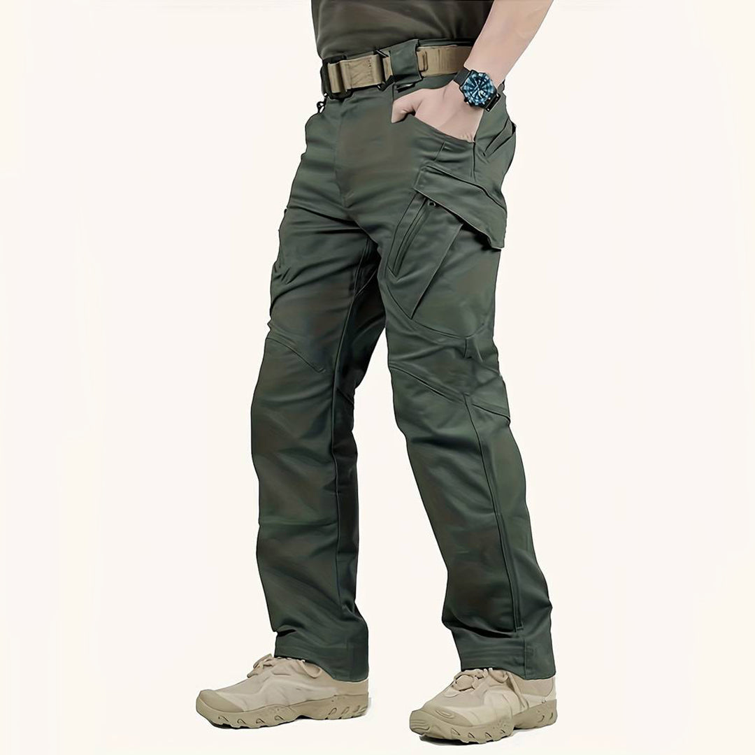Pantalon cargo imperméable pour homme | Léger, à poches multiples