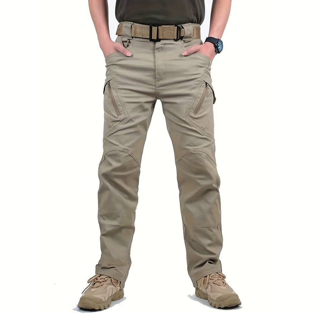 Pantalon cargo imperméable pour homme | Léger, à poches multiples