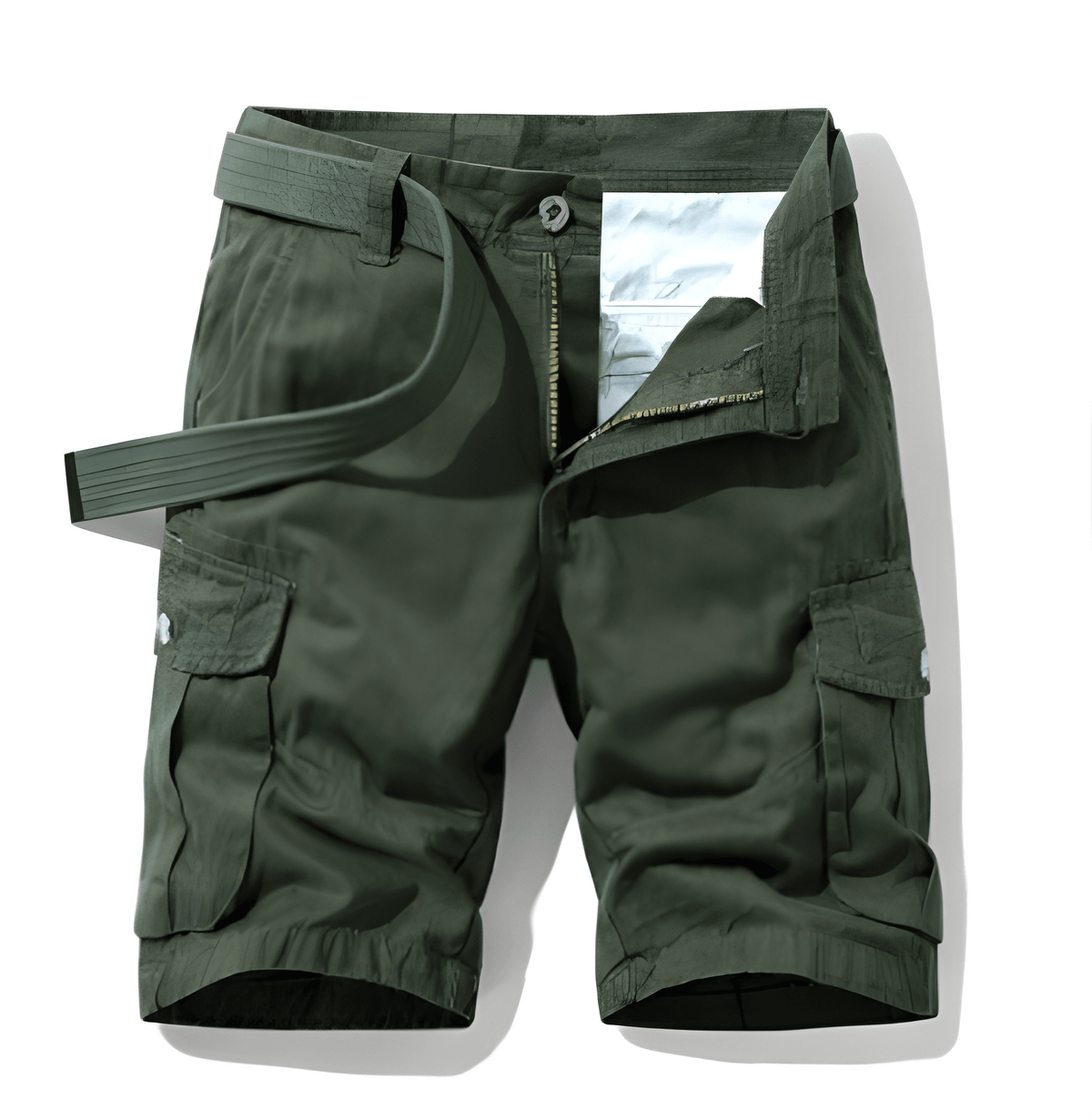 Short cargo pour homme avec plusieurs poches