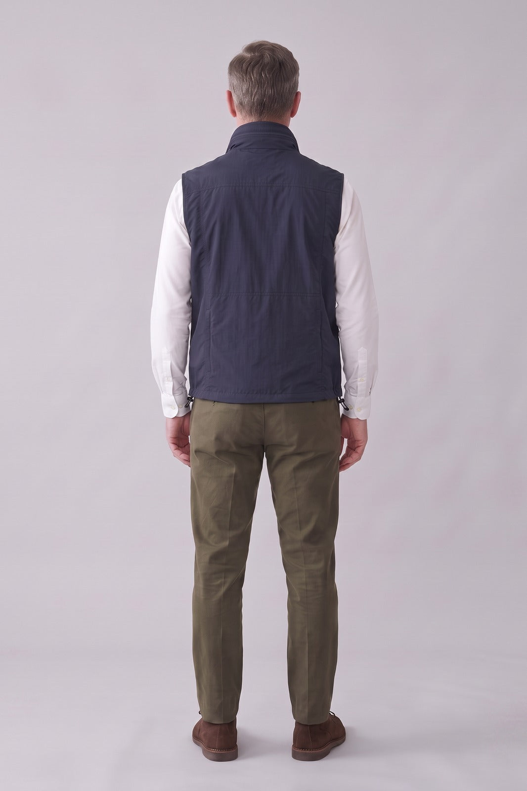 Men's Utility Vest with Zip Pockets
