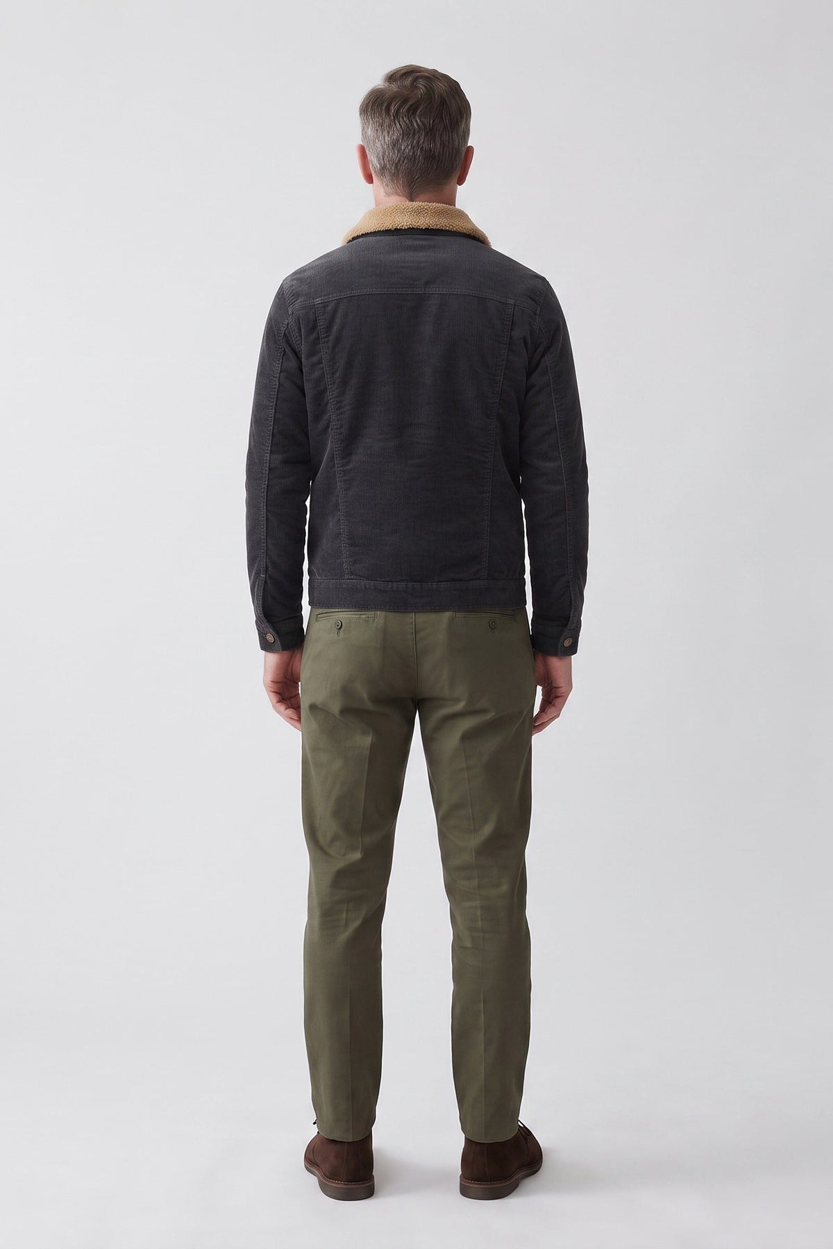 Veste de ranch pour homme | Veste de travail à boutons-pression