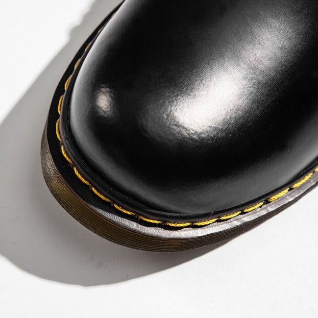 Men's Chunky Derby Shoes | Lace-Up Leather-Look