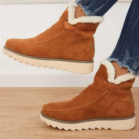 Women's Insulated Ankle Boots | Warm Winter Snow Boots