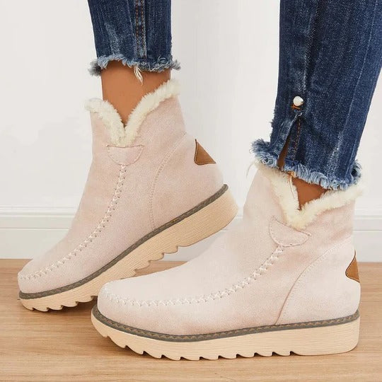 Women's Insulated Ankle Boots | Warm Winter Snow Boots