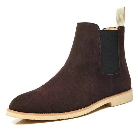 Men's Suede Chelsea Boots | Slip-On Ankle Boots