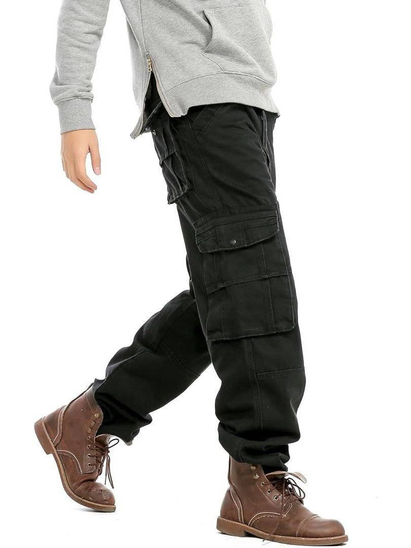 Jean cargo à jambes larges pour homme | Pantalon en denim à coupe ample