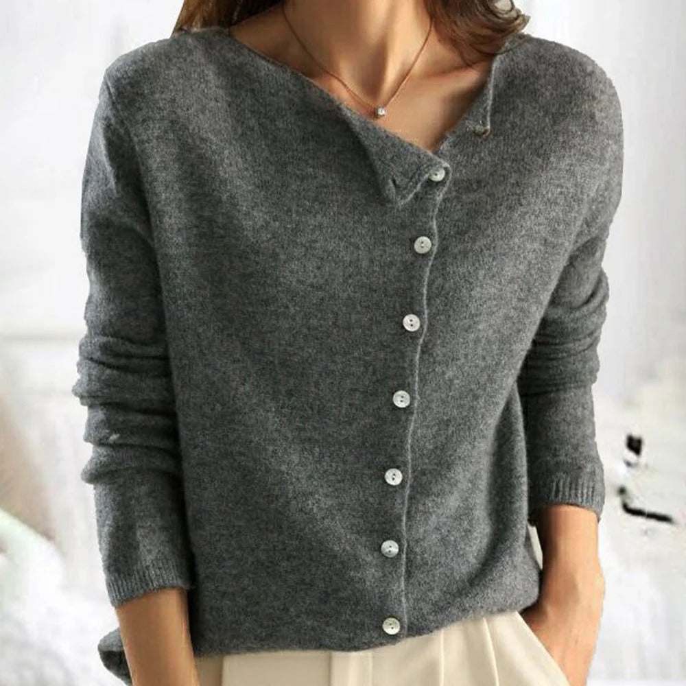 Women's Lightweight Button Cardigan