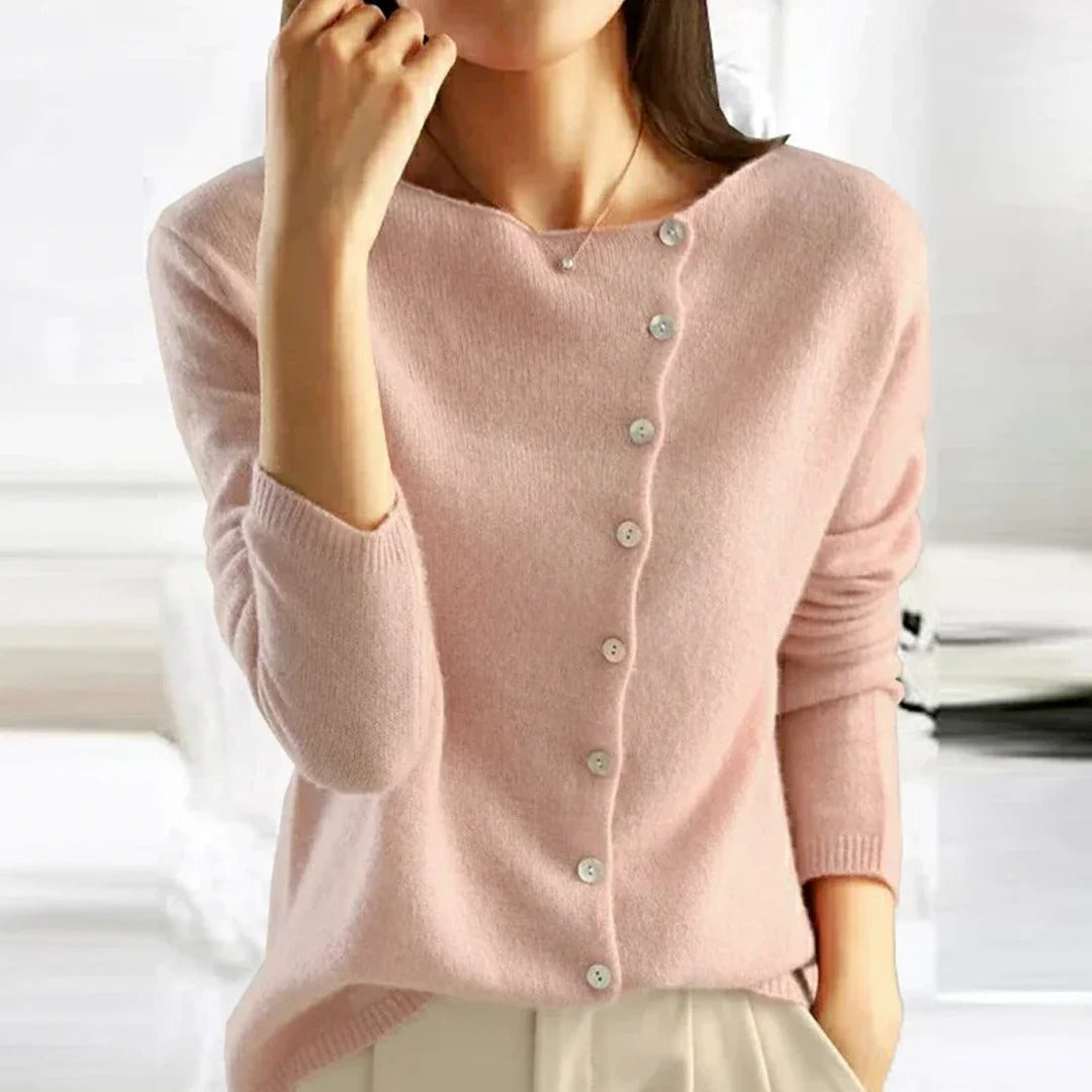 Women's Lightweight Button Cardigan