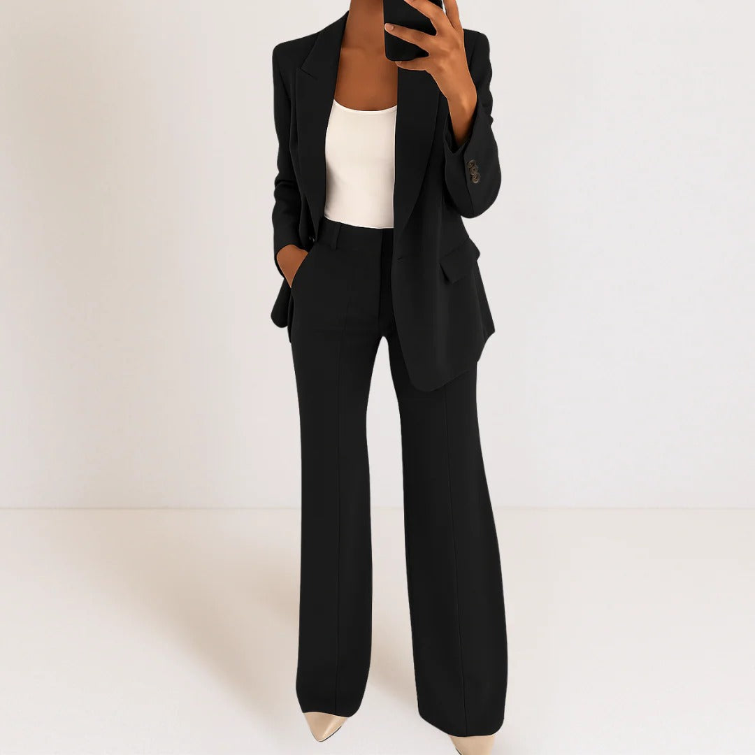 Women's Tailored Blazer and Trousers Co-ord Set