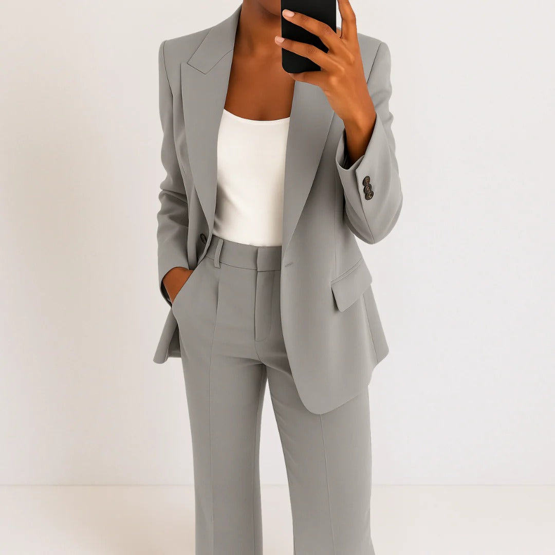 Women's Tailored Blazer and Trousers Co-ord Set