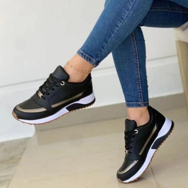 Women's Lightweight Lace-Up Everyday Trainers