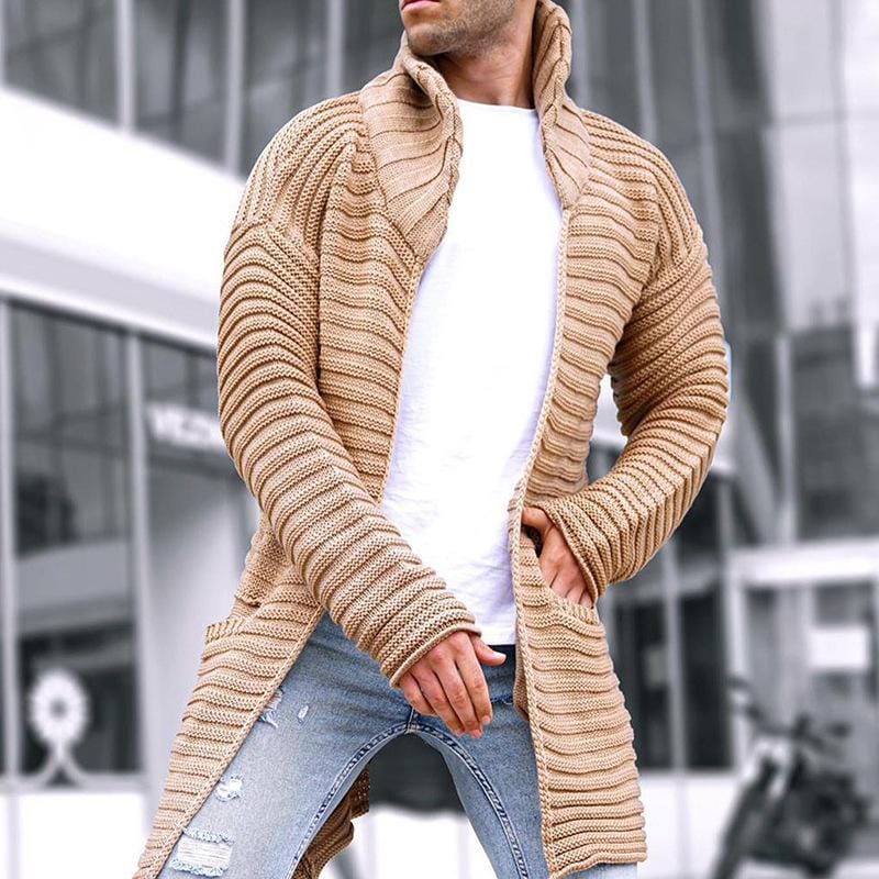 Veste zippée matelassée en maille pour homme