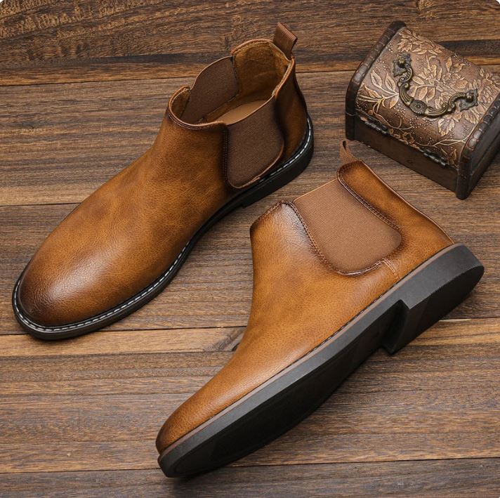 Bottines Chelsea classiques pour homme