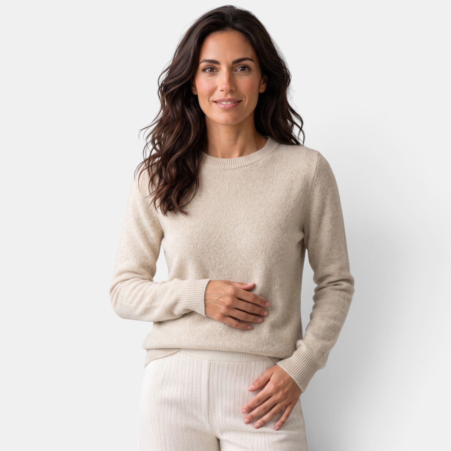 Women’s Soft Knit Crew Neck Jumper