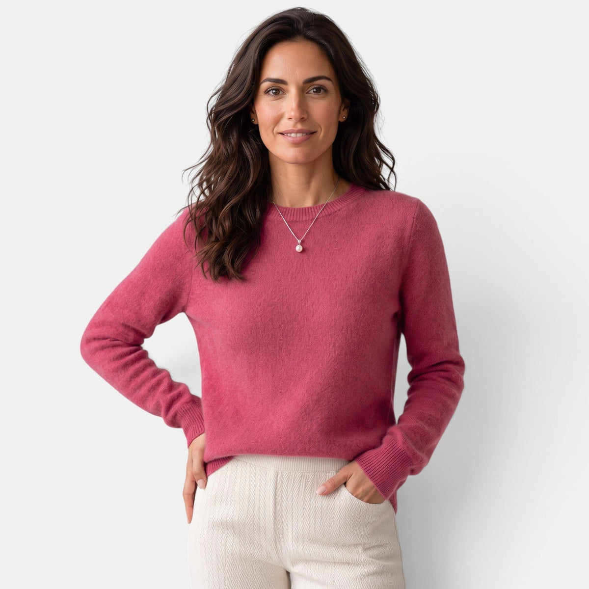 Women’s Soft Knit Crew Neck Jumper