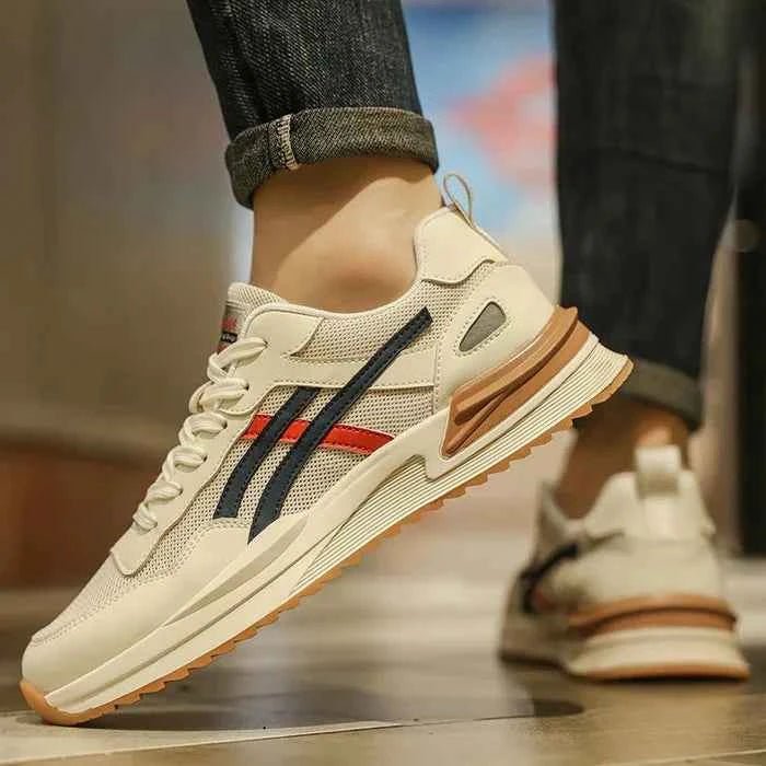 Lightweight Mesh Running Trainers with Lace-Up Front