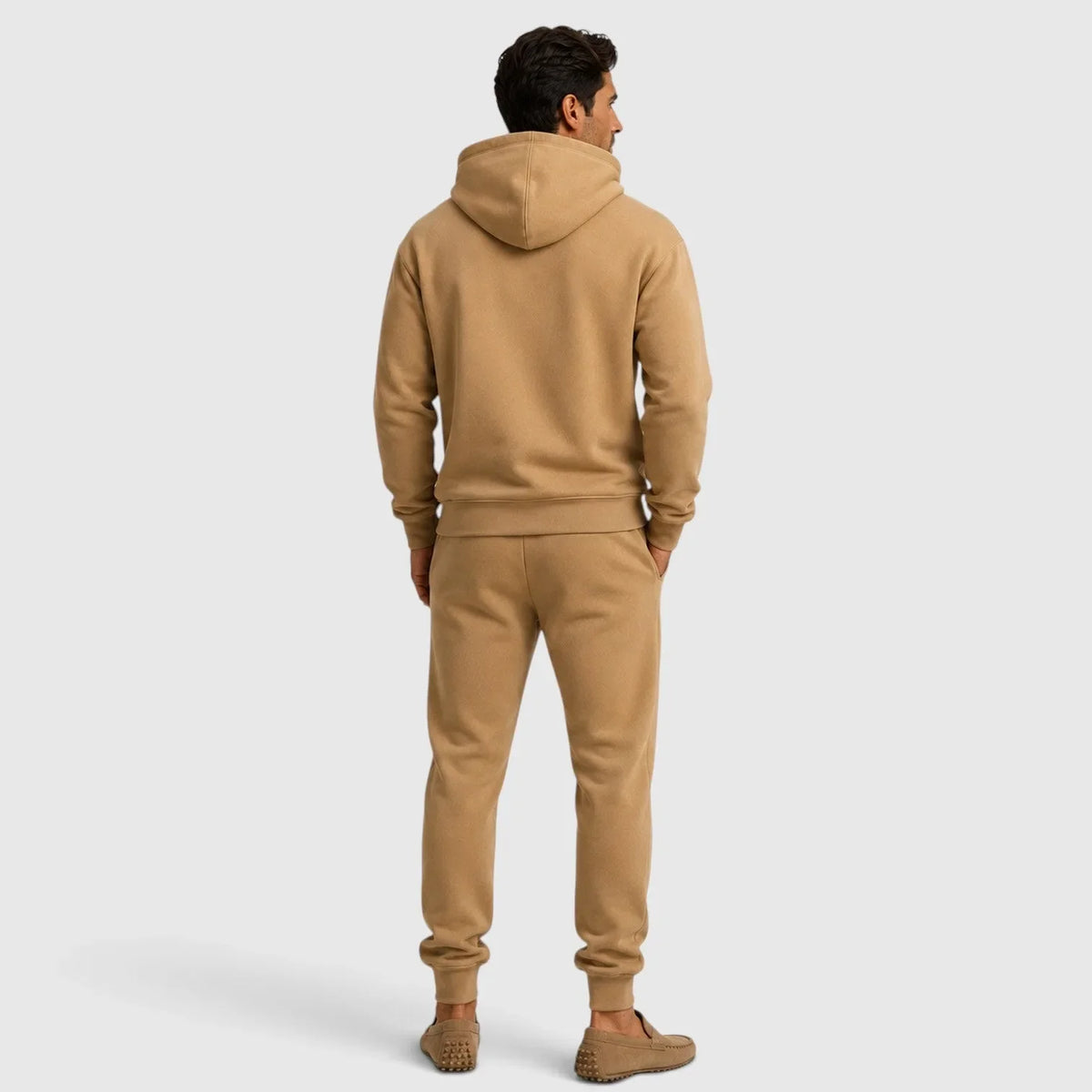 Ensemble assorti sweat à capuche et pantalon jogging pour homme | Tenue d'intérieur décontractée coordonnée