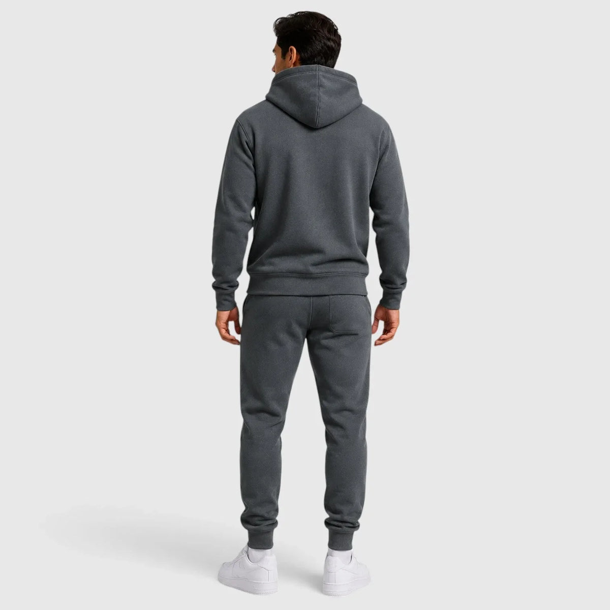 Ensemble assorti sweat à capuche et pantalon jogging pour homme | Tenue d'intérieur décontractée coordonnée