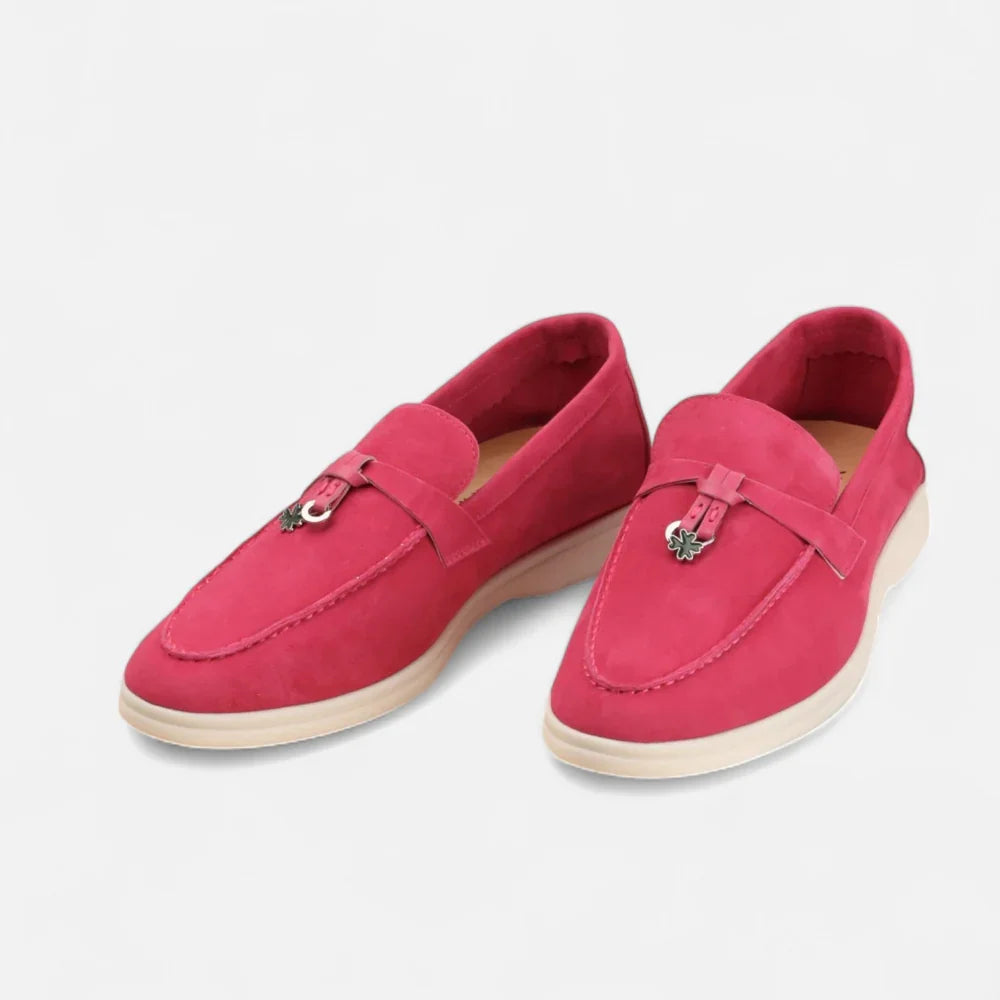 Mocassins homme en daim | Chaussures confortables à enfiler