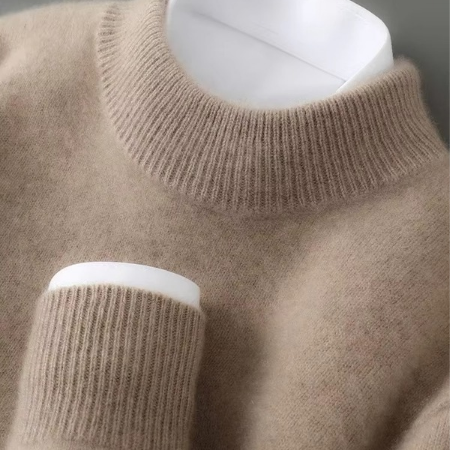Men's Wool Blend Crewneck Jumper