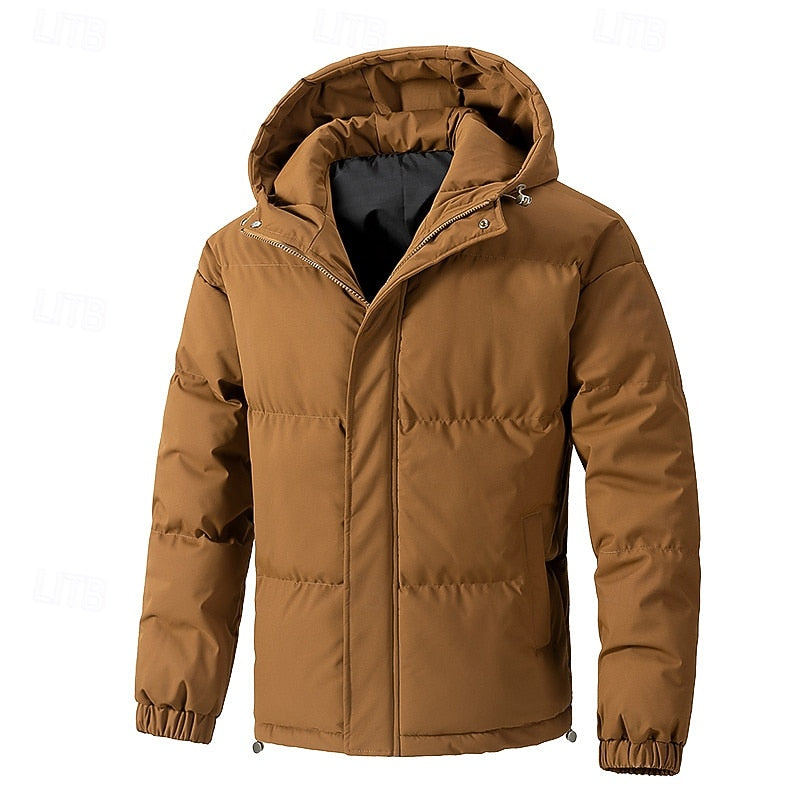 Doudoune à capuche pour femme | Manteau d’hiver matelassé