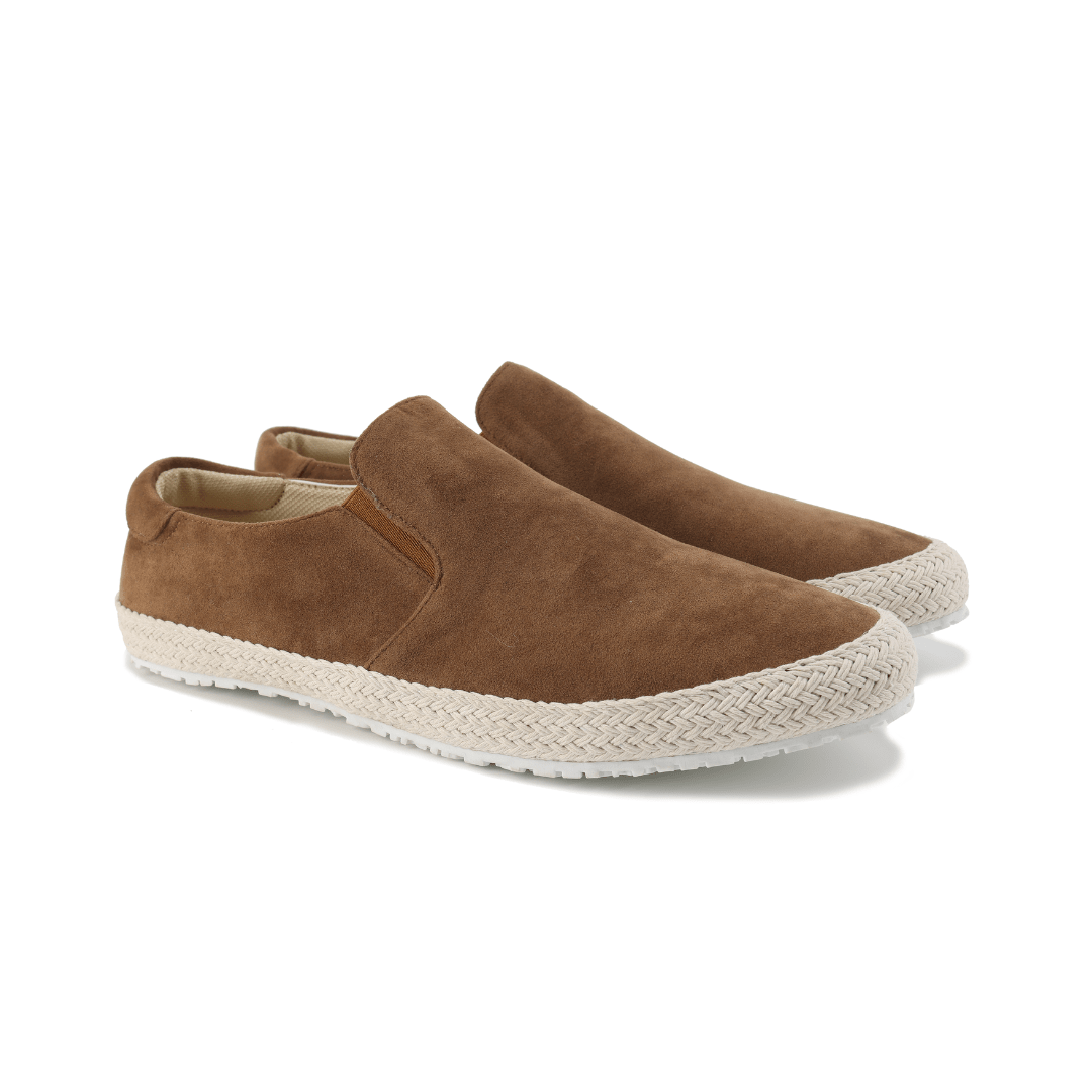 Men's Suede Slip-On Espadrille Shoes