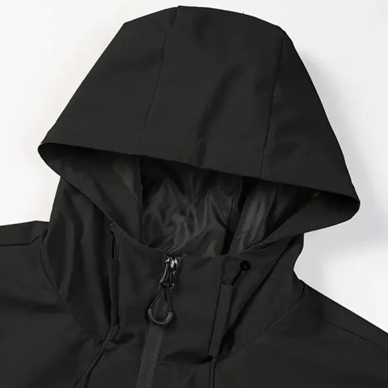 Men's Waterproof Hooded Rain Jacket
