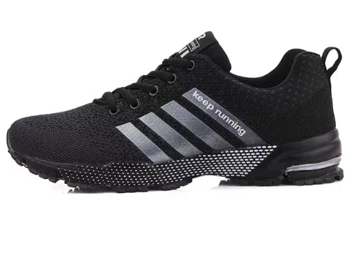 Lightweight Mesh Running Trainers with Padded Collar