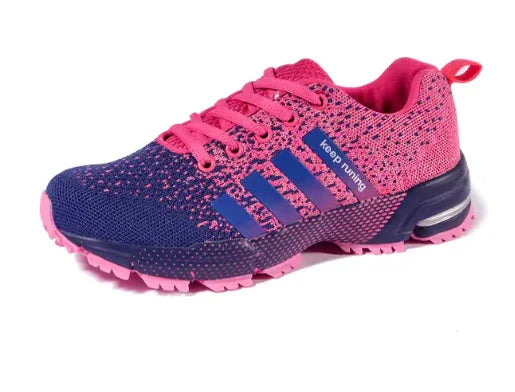 Lightweight Mesh Running Trainers with Padded Collar