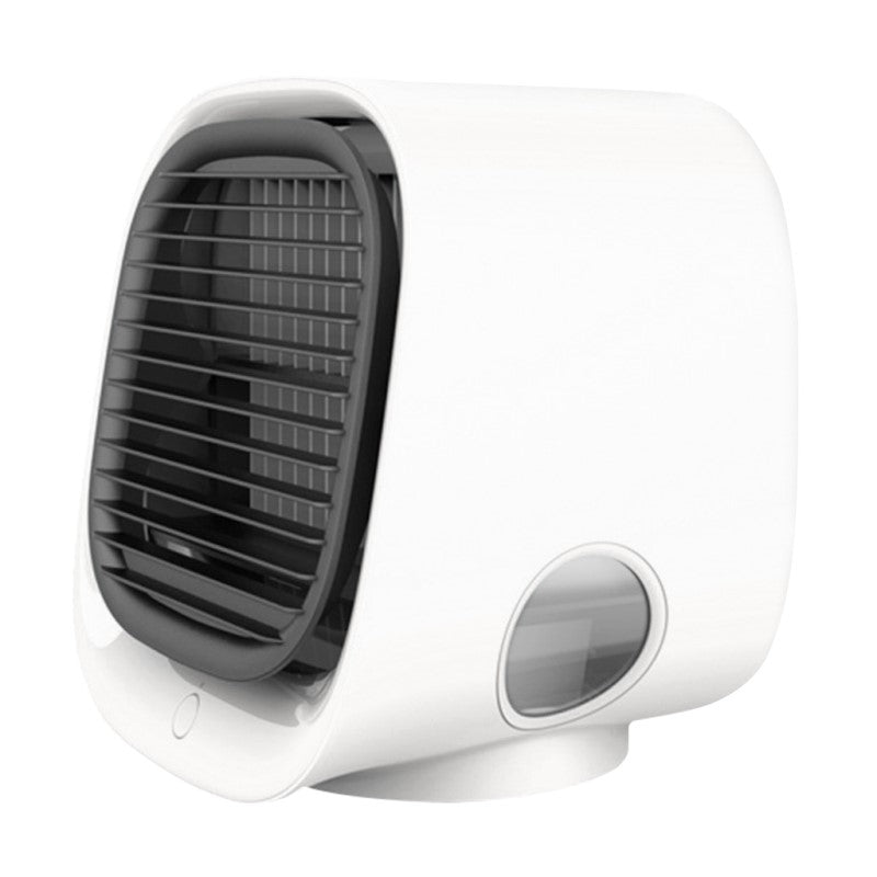Compact Desk Air Cooler with Tilted Grille