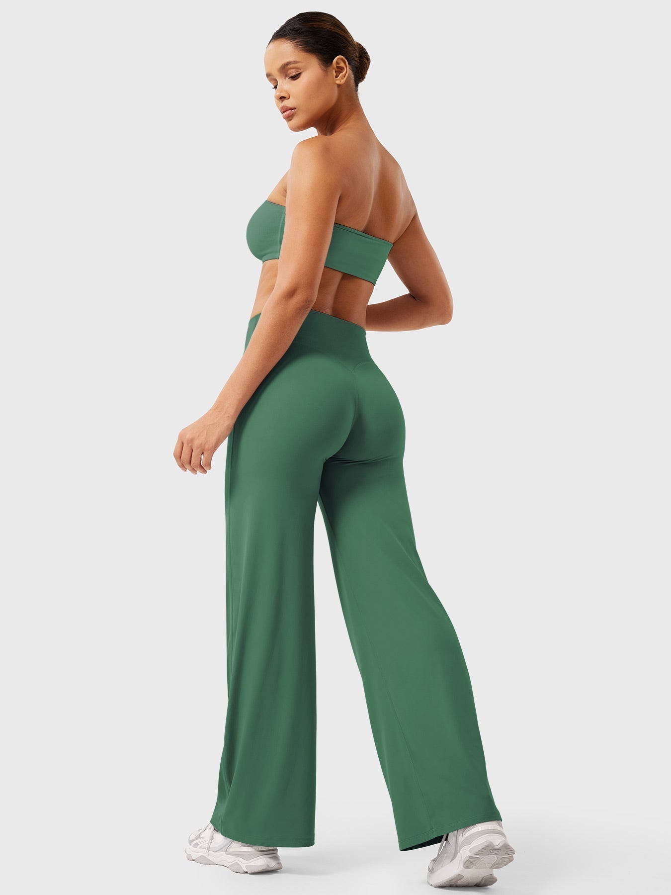 Women's High-Waisted Wide-Leg Yoga Pants
