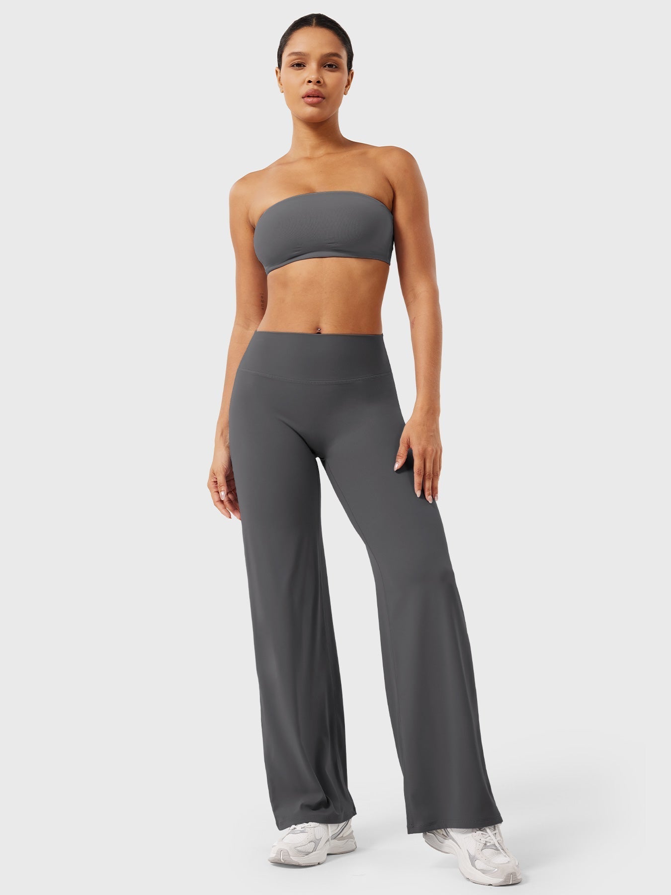 Women's High-Waisted Wide-Leg Yoga Pants